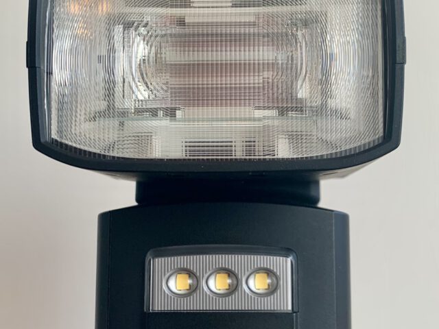 Sony Alpha 7C und Blitz