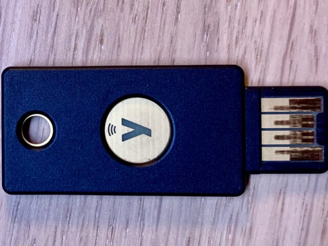 Apple iCould und Yubikey