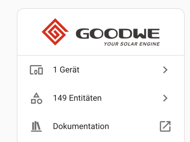 Fenecon Wechselrichter aka GoodWe