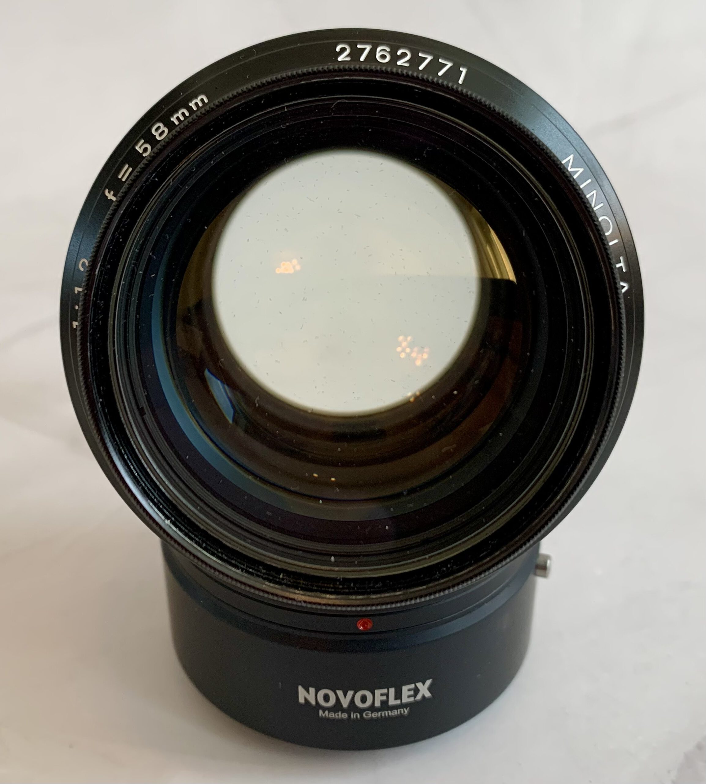 Altglas-Adapter:Minolta SR für Sony E-Mount