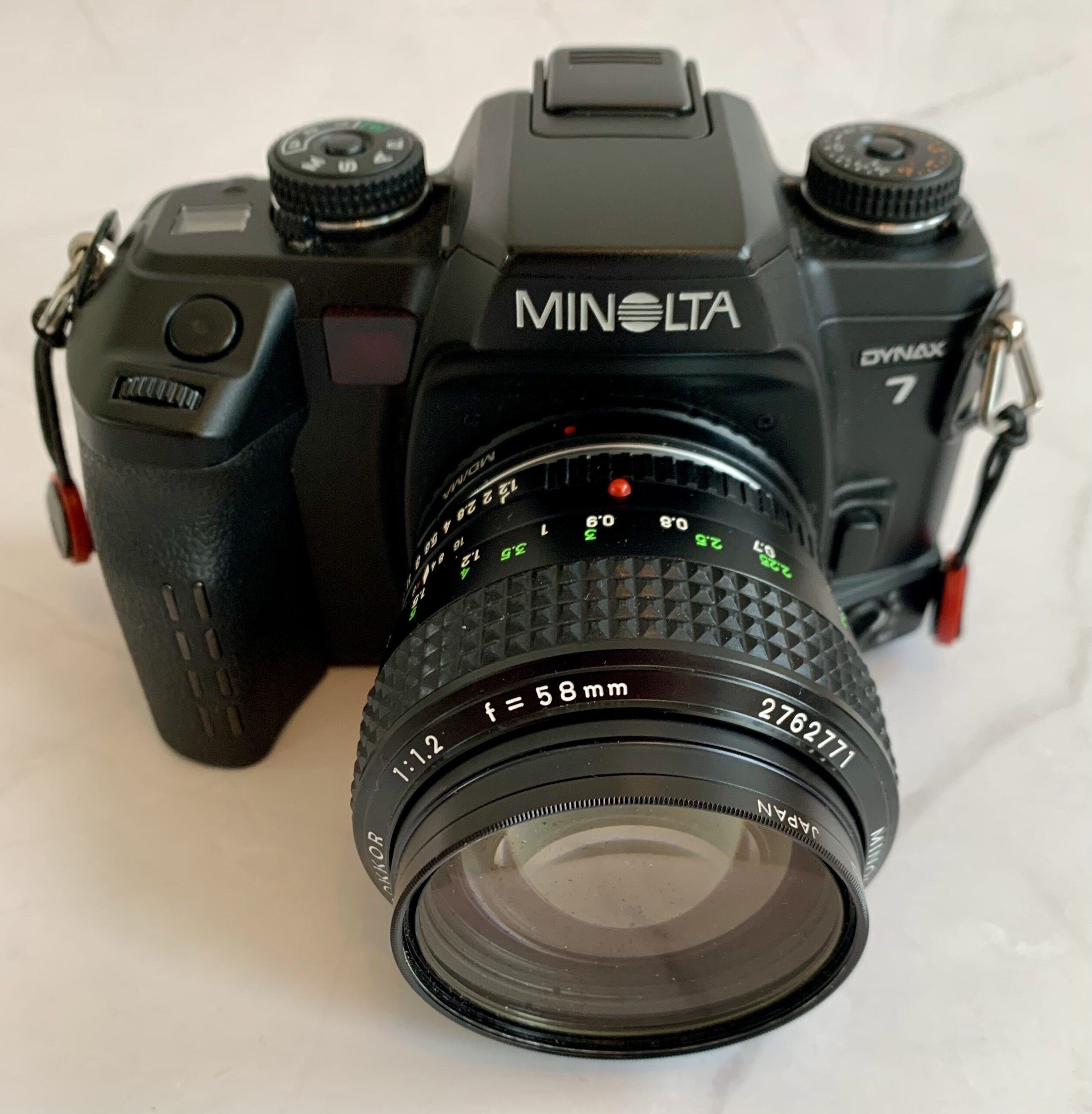 Altglas-Adapter: Minolta SR auf Minolta AF