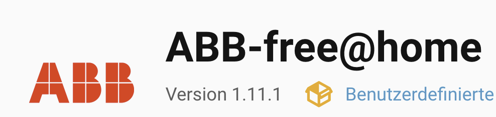 Busch & Jäger Free@Home in Home Assistant